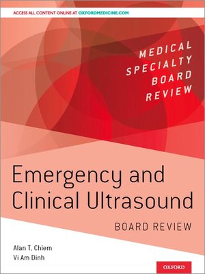 cover image of Emergency and Clinical Ultrasound Board Review